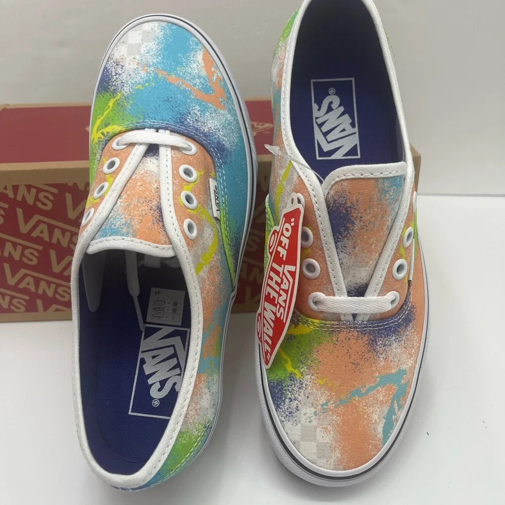 Vans Men’s Authentic (Retro Mart) Multi/True White Sneakers
VN0A348A40L - Picture 12 of 16